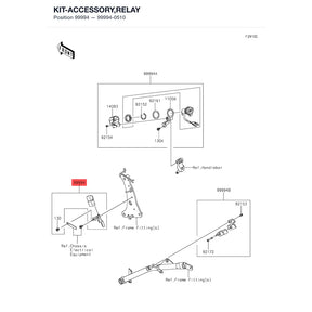 Kawasaki OEM – KIT-ACCESSORY,RELAY product image
