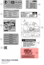 Diagram preview: TECH PACK STICKER (A62407096200)