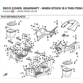 DECO COVER, GEARSHIFT - WHEN STOCK IS 0 THIS ITEM IS NO LONGER AVAILABLE product image