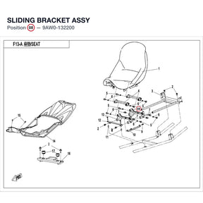 SLIDING BRACKET ASSY product image