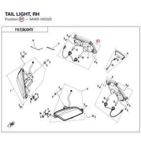 TAIL LIGHT, RH product image