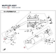 MUFFLER ASSY product image