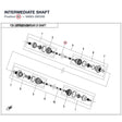 INTERMEDIATE SHAFT product image