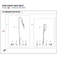 TWO-POINT SEAT BELT product image