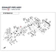 EXHAUST PIPE ASSY product image