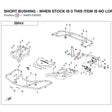 SHORT BUSHING - WHEN STOCK IS 0 THIS ITEM IS NO LONGER AVAILABLE product image