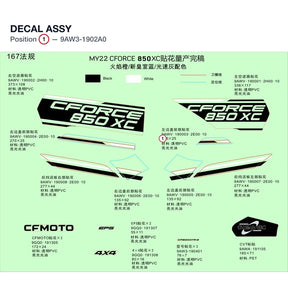 DECAL ASSY product image