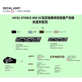 DECAL ASSY product image