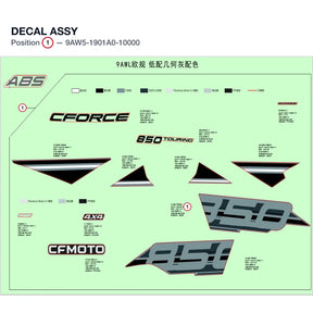 DECAL ASSY product image