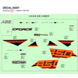 DECAL ASSY product image