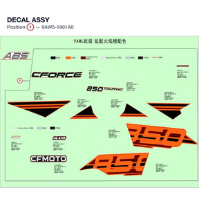 DECAL ASSY product image