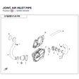 JOINT, AIR INLET PIPE product image
