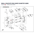 SMALL GRAPHITE RING product image