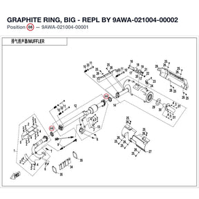 GRAPHITE RING, BIG - REPL BY 9AWA-021004-00002 product image