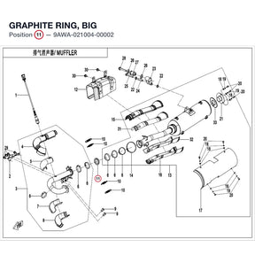 GRAPHITE RING, BIG product image
