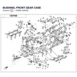 BUSHING, FRONT GEAR CASE product image