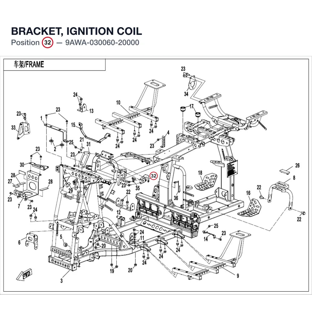 BRACKET, IGNITION COIL product image