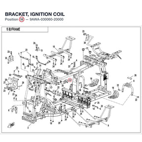 BRACKET, IGNITION COIL product image