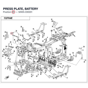 PRESS PLATE, BATTERY product image