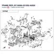 FRAME REPL BY 9AWA-031000-A0000 product image