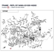 FRAME - REPL BY 9AWA-031000-H0000 product image