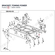 BRACKET, TOWING POWER product image