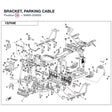 BRACKET, PARKING CABLE product image
