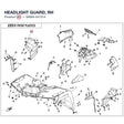 HEADLIGHT GUARD, RH product image