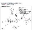 LH FRONT DECO COVER product image