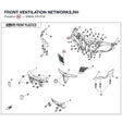 FRONT VENTILATION NETWORKS,RH product image