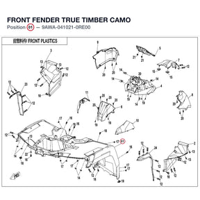FRONT FENDER product image