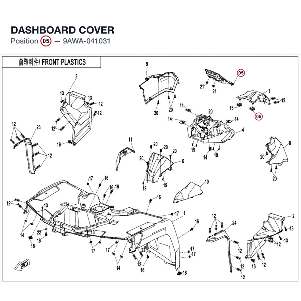 DASHBOARD COVER product image