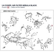 LH COVER, AIR FILTER product image