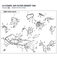 LH COVER, AIR FILTER product image