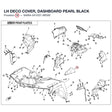 LH DECO COVER, DASHBOARD product image