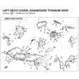 LEFT DECO COVER, DASHBOARD product image