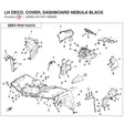 LH DECO. COVER, DASHBOARD product image