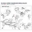 RH DECO. COVER, DASHBOARD product image