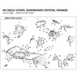 RH DECO COVER, DASHBOARD product image