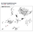 RH FRONT BUMPER BLOCK product image