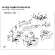 RH SIDE COVER product image