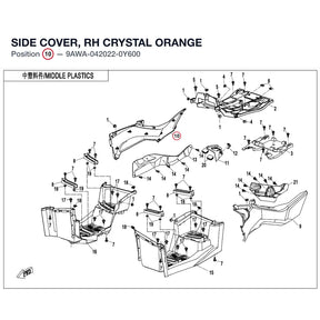 SIDE COVER, RH product image