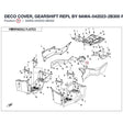 DECO COVER, GEARSHIFT REPL BY 9AWA-042023-2B300 product image