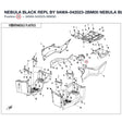 NEBULA BLACK REPL BY 9AWA-042023-2BM00 product image
