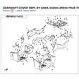 GEARSHIFT COVER REPL BY 9AWA-042023-2RE00 product image