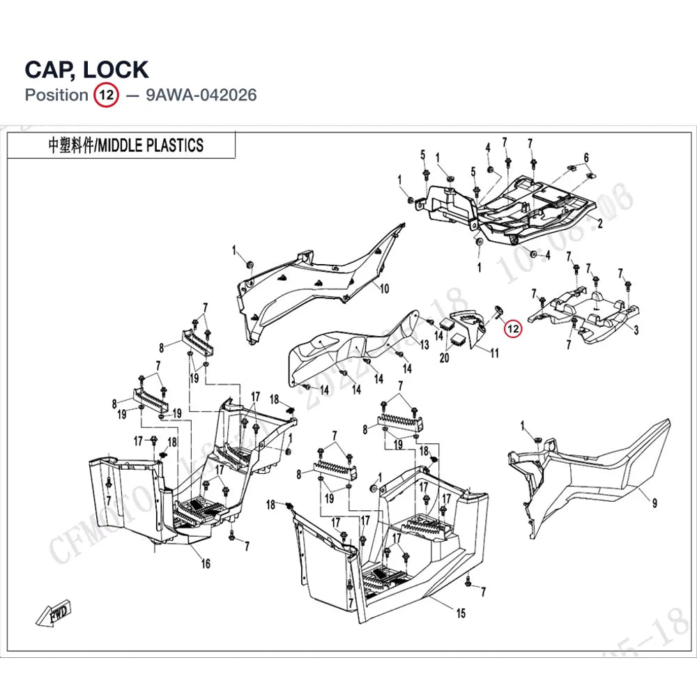 CAP, LOCK product image