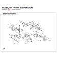 PANEL, RH FRONT SUSPENSION product image