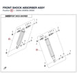 FRONT SHOCK ABSORBER ASSY product image