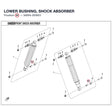 LOWER BUSHING, SHOCK ABSORBER product image