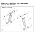 FRONT SHOCK ABSORBER ASSY product image